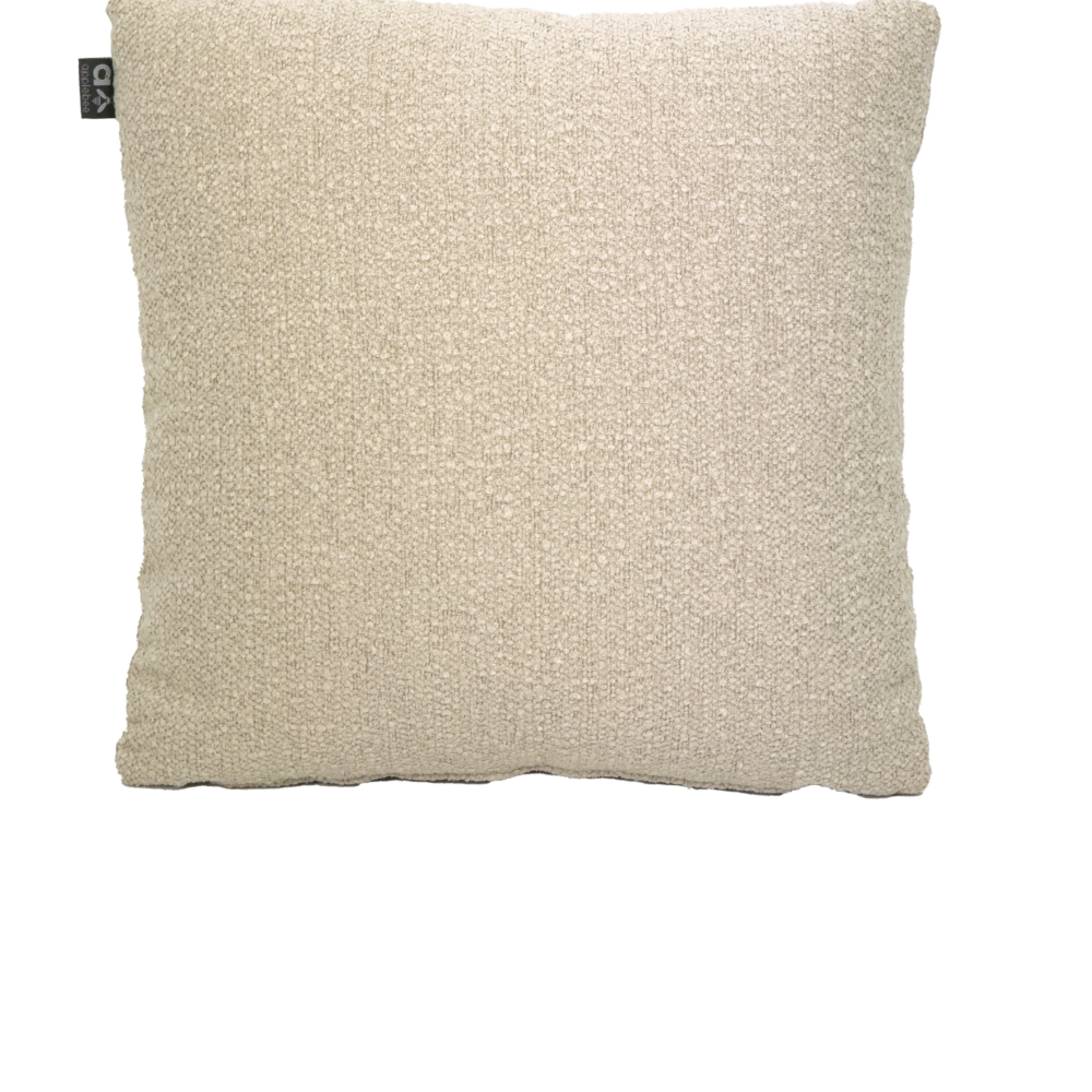 Sierkussen 45x45cm, Bouclé Cream